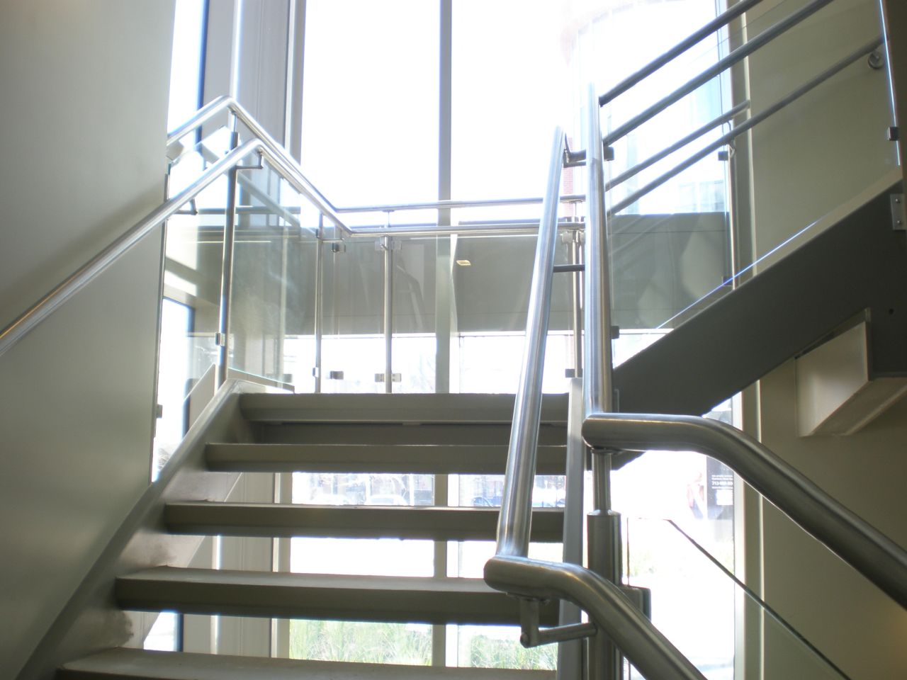 Architectural railing project at 20 Waterway, Houston