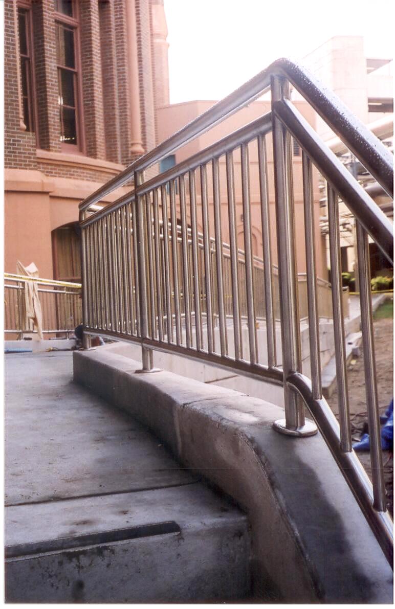 Stainless steel handrail project