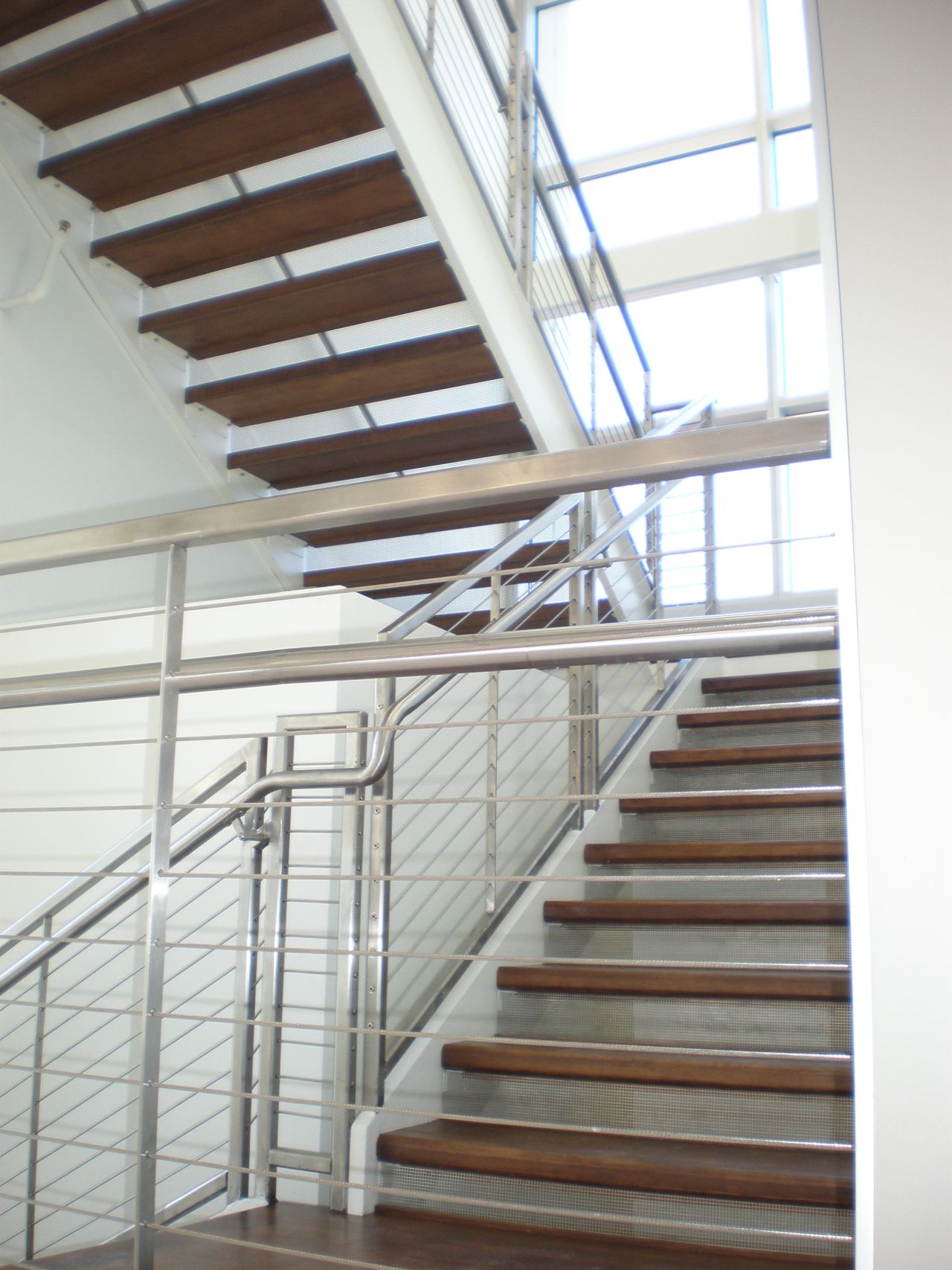 Cable railing at Office Pavilion